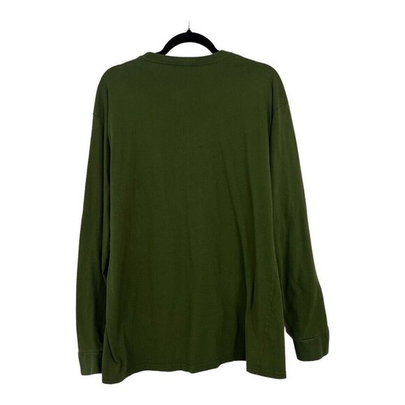 Eighty Eight Mens T-Shirt XL Green Logo Embroidered California Republic Bear - Picture 3 of 5